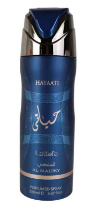 Lattafa Hayaati AL Maleky Perfumed Body Spray 6.7 Oz  