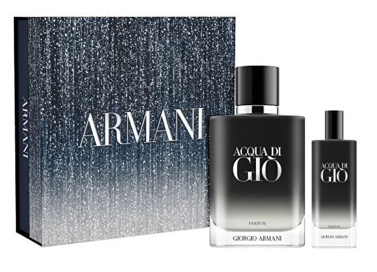 Giorgio Armani Acqua di Gio Parfum Gift Set (3.4 fl. oz Parfum and 0.5 fl. oz Travel Spray)