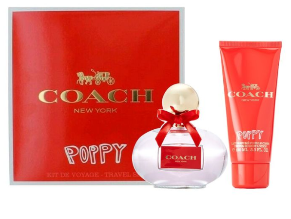COACH POPPY 2-Pic gift set for women 3.3 OZ EDP Spray + 3.3 OZ B/L 