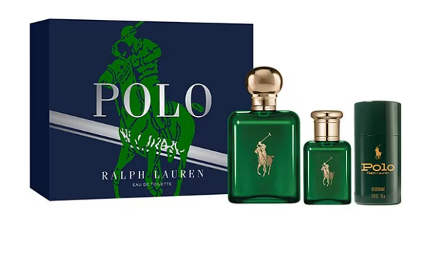 Ralph Lauren Polo Green Classic Eau de Toilette 3-Piece Gift Set