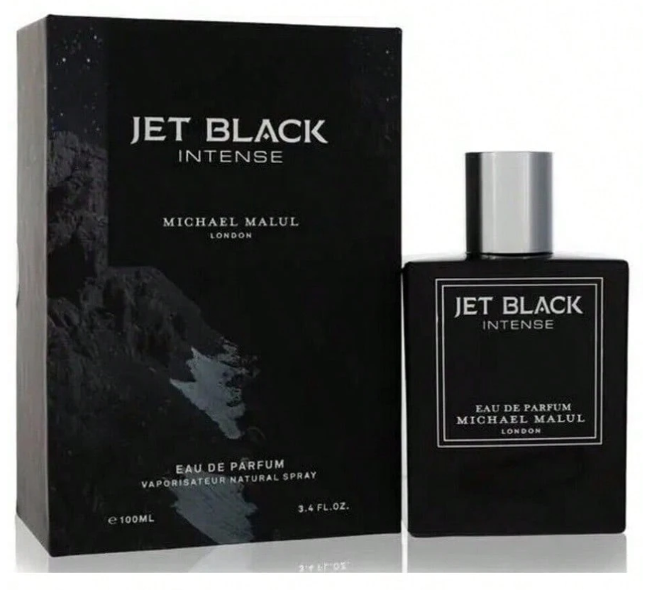  Michael Malul Jet Black Intense EDP 3.4 Oz Spray Unisex   