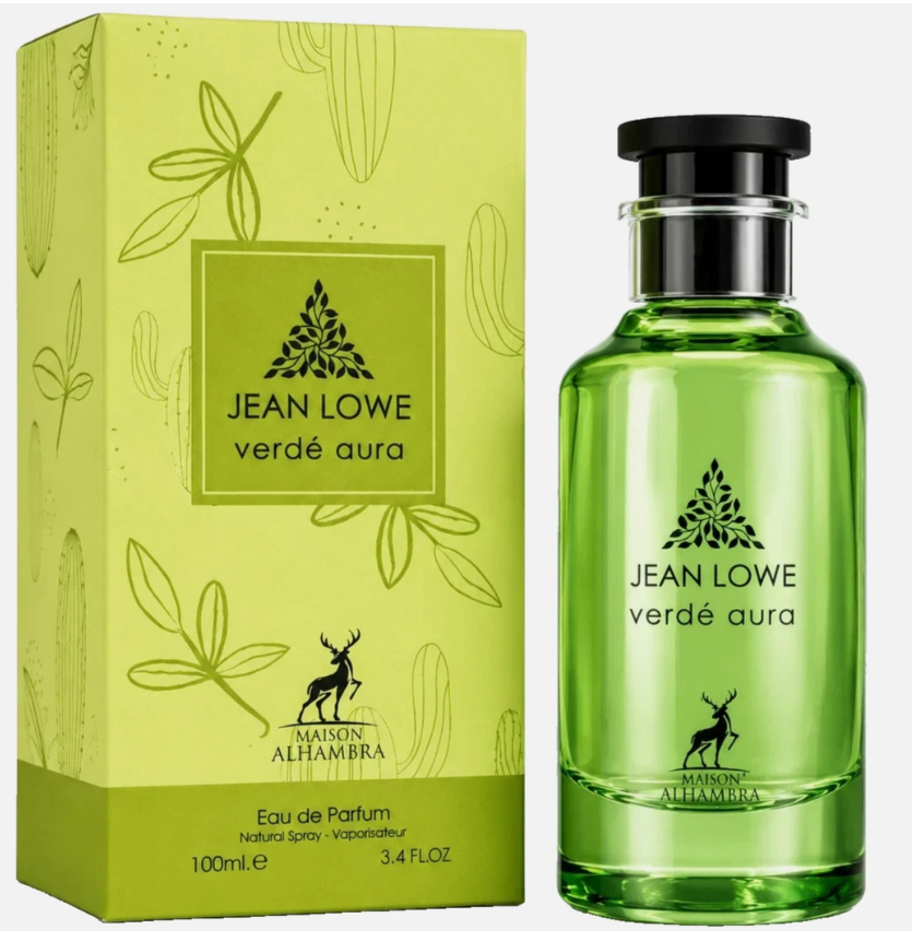 Maison Alhambra Jean Lowe Verde Aura 3.4 Oz EDP Spray   