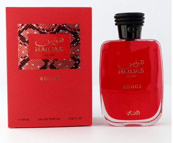 Rasasi Hawas Rouge EDP Spray 3.3 Oz  